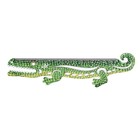 Линейка фигурная 20 см "Крокодил" - фото 10201726