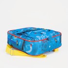 Рюкзак детский на молнии, цвет голубой - Фото 5