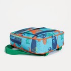 Рюкзак детский на молнии, цвет бирюзовый - фото 9896263