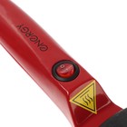 Блинница электрическая ENERGY EN-262, погружная, 650 Вт, d=20 см, ёмкость для теста, красная - Фото 2