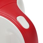 Чайник электрический ENERGY E-274, пластик, 1,7 л, 2200 Вт, бело-красный - Фото 3