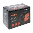 Сварочный аппарат Welder MMA-200A LCD, 4.4 кВт, 20-200 А, 1.6-3.2 мм, LCD дисплей, 2 кабеля - фото 38828425