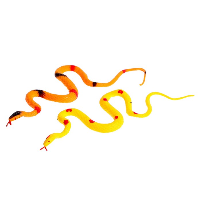 Фигурка животного тянущаяся «Змея». МИКС - фото 1897351522