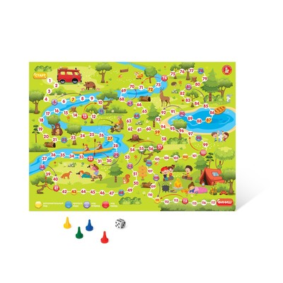 Настольная игра-ходилка Десятое Королевство «В лесу»