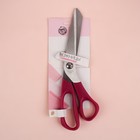 Ножницы универсальные, скошенное лезвие, 10", 26 см, цвет МИКС, УЦЕНКА - Фото 3