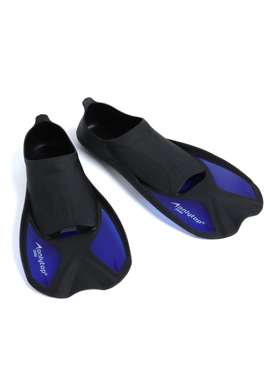 Ласты для плавания ONLYTOP, р. 38-39, чёрные, синие