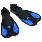 Ласты для плавания ONLYTOP, р. 40-41, цвет чёрный/синий - фото 7102578