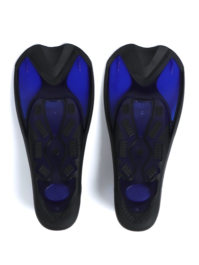 Ласты для плавания ONLYTOP, р. 42-43, чёрные, синие