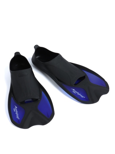 Ласты для плавания ONLYTOP, р. 44-45, чёрные, синие