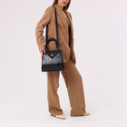 Сумка-тоут El Masta на молнии, 2 наружных кармана, длинный ремень, цвет графит - фото 24550342