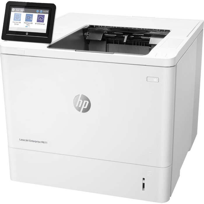 Принтер лазерный чёрно-белый HP LaserJet Enterprise M611dn (7PS84A), A4, Duplex Net - фото 1882591782
