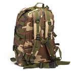 Рюкзак тактический туристический Storm tactic, 40 л, с карманами, расцветка мультикам, зелёный/коричневый - Фото 4