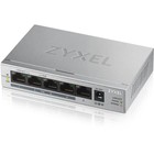 Коммутатор Zyxel GS1005HP-EU0101F, неуправляемый, 5х10/100/1000BASE-T - Фото 1