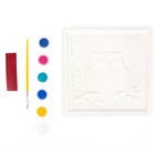 Панно-раскраска «Сова» 15 × 15 см - Фото 2