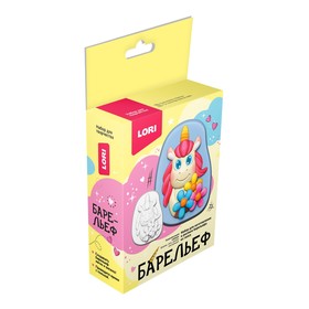 Набор для творчества: Барельеф «Единорожка с букетом»