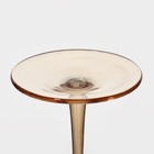 Бокалы для вина Magistro «Иллюзия», 550 мл, 10×24 см, набор 2 шт., стекло, бронзовые - Фото 6