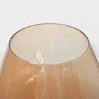 Бокалы для вина Magistro «Иллюзия», 550 мл, 10×24 см, набор 2 шт., стекло, бронзовые - Фото 7