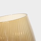 Бокалы для вина Magistro «Иллюзия», 550 мл, 10×24 см, набор 6 шт., стекло, золотые - Фото 9