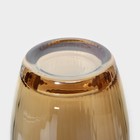 Набор стаканов стеклянных Magistro «Иллюзия», 475 мл, 8×15 см, 6 шт, цвет золотой - Фото 4