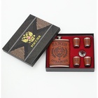 Подарочный набор «Важен и отважен»: фляжка 270 мл, 4 стопки, воронка - Фото 5