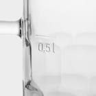 Пивная кружка «Альтон», 500 мл, стекло, прозрачная - Фото 4