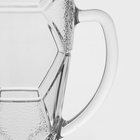 Пивная кружка «Лига», 500 мл, стекло, прозрачная - Фото 4