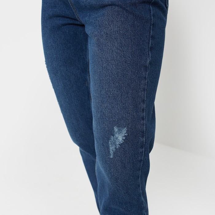 Джинсы женские, цвет тёмно-синий, размер 42 (48) 59940