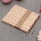 Палочки для мороженого деревянные «Пингвины», набор 50 шт, 11.4 х 1 см - Фото 2