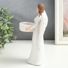 Фигурка - подсвечник на 1 свечу «Безликий ангел», полистоун, 9×10×19 см - Фото 4