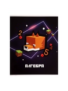 Предметная тетрадь по алгебре Calligrata «Пиксели», 36 листов, в клетку, со справочным материалом, обложка из мелованного картона - Фото 4