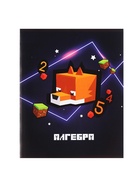 Предметная тетрадь по алгебре Calligrata «Пиксели», 36 листов, в клетку, со справочным материалом, обложка из мелованного картона - Фото 7