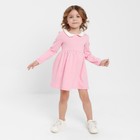 Платье для девочки, цвет розовый, рост 104 см - Фото 1
