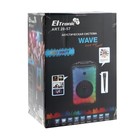 Портативная караоке система Eltronic Wave 800, 80 Вт, FM, BT, SD, AUX, 1800 мАч, чёрная - Фото 9