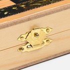 Нарды деревянные большие, настольная игра "Лев и тигр", 40 х 40 см, с шашками 9452039