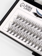 Набор накладных ресниц «Классика», пучки, 10, 12, 14 мм, толщина 0.1 мм, изгиб D, 10 D - Фото 4