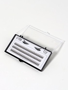 Набор накладных ресниц «Ласточкин хвост», пучки, 10 мм, толщина 0.07 мм, изгиб С, 12 D - Фото 2