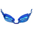 Очки для плавания детские ONLYTOP, беруши, цвет синий - фото 3888549