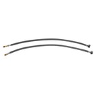 Подводка гибкая для смесителя ZEIN, фибро-нейлон, 1/2", М10, 60 см, набор 2 шт., черная - Фото 4