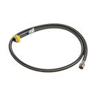 Подводка гибкая для воды ZEIN, фибро-нейлон, 1/2", гайка-штуцер, 150 см, черная - фото 25525196