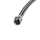 Подводка гибкая для воды ZEIN, фибро-нейлон, 1/2", гайка-штуцер, 150 см, черная - фото 25525198