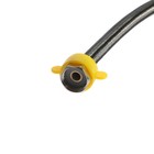 Подводка гибкая для воды ZEIN, фибро-нейлон, 1/2", гайка-гайка, 40 см, черная 9103428