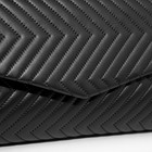 Сумка женская на клапане, цвет чёрный - фото 21982511