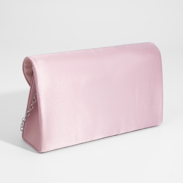 Сумка-клатч на магните, цвет розовый - фото 1887014589