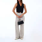 Сумка-клатч на клапане, цвет чёрный - фото 25416533