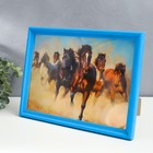 Фоторамка дерево с20 21х30 см, голубая 9440527