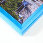 Фоторамка дерево с20 30х40 см, голубая - фото 61893777