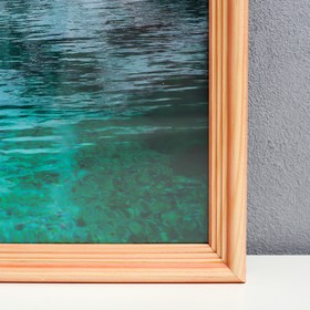 Фоторамка дерево с20 40х50 см, неокрашенная (пластиковый экран)