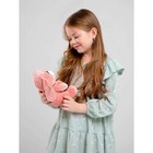 Мягкая игрушка «Зайка Ла-Пу-Ля», цвет розовый, 20 см - Фото 5