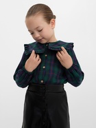 Рубашка для девочки KAFTAN «Клетка», зелёная, размер 30 (98-104 см) - Фото 6