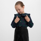 Рубашка для девочки KAFTAN "Клетка", р. 36 (134-140 см) 9406872 - фото 13273843